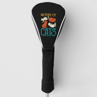 Kattenmoeder - Kat Golfheadcover