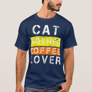 kattenmoeder koffie - minnaar 105 t-shirt