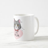 kattenmoeder koffiemok (Voorkant rechts)