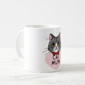 kattenmoeder koffiemok (Voorkant links)