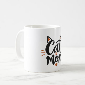 Kattenmoeder koffiemok – Elegante KATTENMOEDER typ