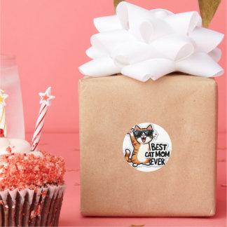 Kattenmoeder ooit sticker