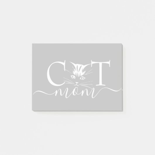 Kattenmoeder post-it® notes (Voorkant)