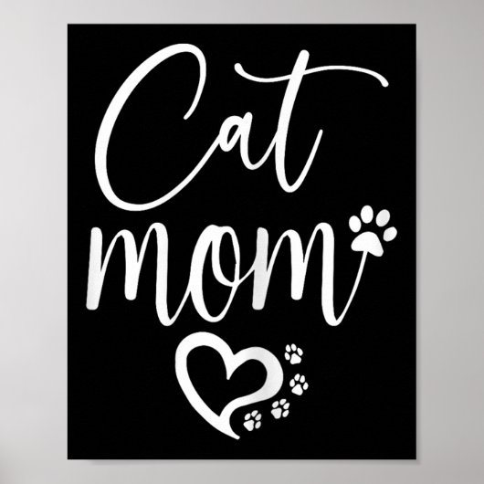Kattenmoeder poster (Voorkant)