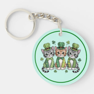 Kattenmoeder St. Patricks Day Design-47474 Hoodie Sleutelhanger