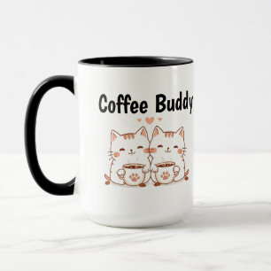 Kattenmokkop 'Coffee Buddy' Mok