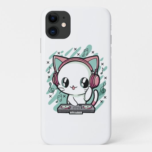 kattenmuziek Case-Mate iPhone case (Achterkant)