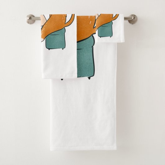  kattennaai bad handdoek (Insitu)