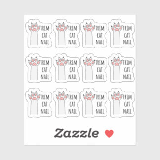 Kattennagels Knippen Nagel Verzorging Planner Sticker