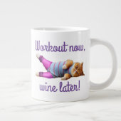 Kattenoefening Extra Grote Beker (Rechts)