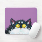 Kattenogen op zoek naar muismat (Met muis)