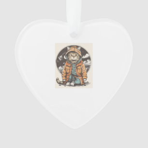 Kattenontmoeting Ornament