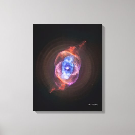 Kattenoog Canvas Afdruk (Voorkant)