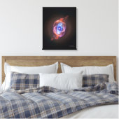 Kattenoog Canvas Afdruk (Insitu (Slaapkamer))
