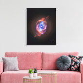 Kattenoog Canvas Afdruk (Insitu (Woonkamer))
