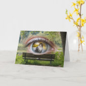 Kattenoog Kaart (Gele Bloem)