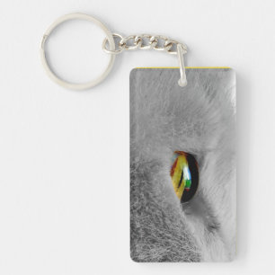 Kattenoog Sleutelhanger