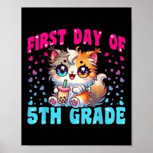 Kattenoutfits voor meisjes van groep 7 eerste scho poster