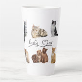 kattenpakket, pakket van Funny cats Latte Mok (Voorkant)