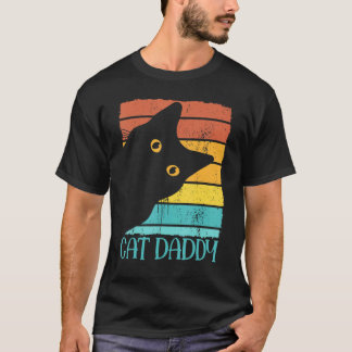 Kattenpapa Moppige Katten voor Mannen Vader 1 T-shirt