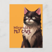 Kattenpapier Snijkunst Huisdierverzorging Voedsel Briefkaart (Voorkant)