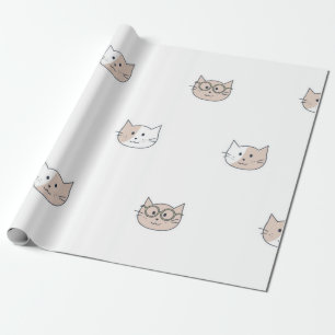 Kattenpatroon Cadeaupapier