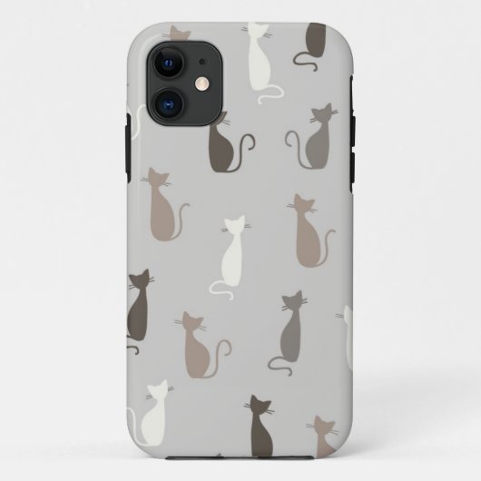 Kattenpatroon Case-Mate iPhone Case (Achterkant)