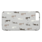 Kattenpatroon Case-Mate iPhone Case (Achterkant (Horizontaal))