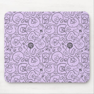 Kattenpatroon mousepad muismat