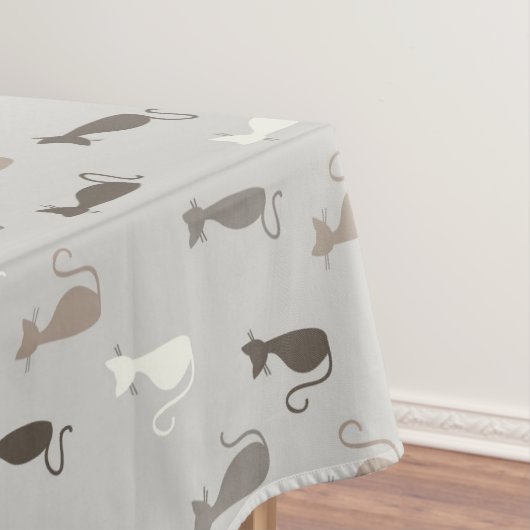 Kattenpatroon Tafelkleed (Voorbeeld)