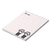 Kattenpoot Notitieblok (Gedraaid)