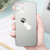 Kattenpootafdruk Stickerpakket Sticker (Telefoon)