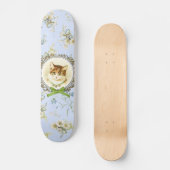  kattenportret skateboard (Voorkant)