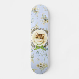  kattenportret skateboard
