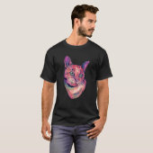 Kattenportret T-shirt (Voorkant volledig)