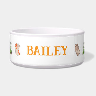 Kattenpoten Keramische Pet Bowl Voerbakje