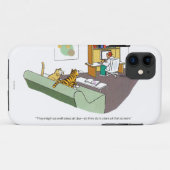 Kattenpraat Case-Mate iPhone Case (Achterkant (horizontaal))