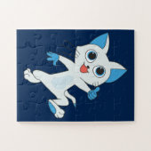 kattenpuzzel dansen legpuzzel (Horizontaal)