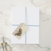 Kattenras Schotse plooi Cadeaulabel (Met Touw)