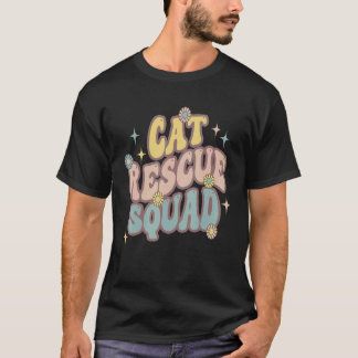 Kattenreddingsteam T-shirt Dierenreddingsshirt Kat