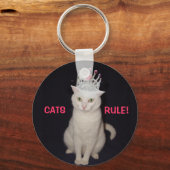 Kattenregel! Sleutelhanger (Voorkant)