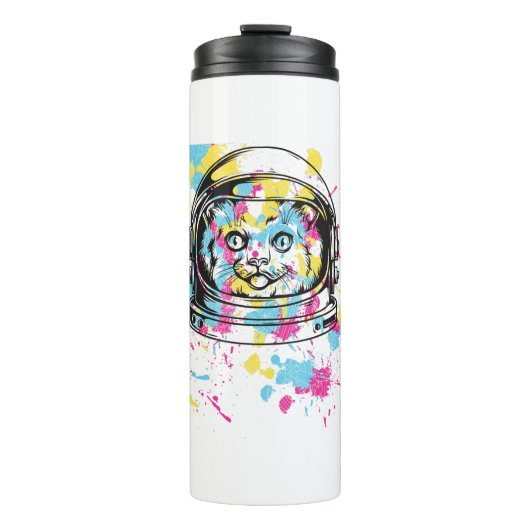 kattenruimte thermosbeker (Voorkant)