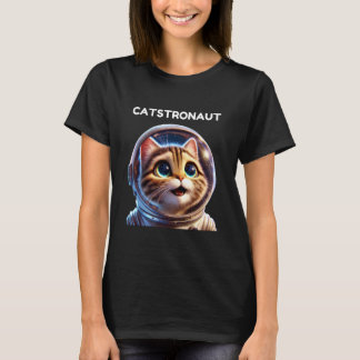 Kattenruimtevaarder, Katten Astronaut, Ruimtekater T-shirt
