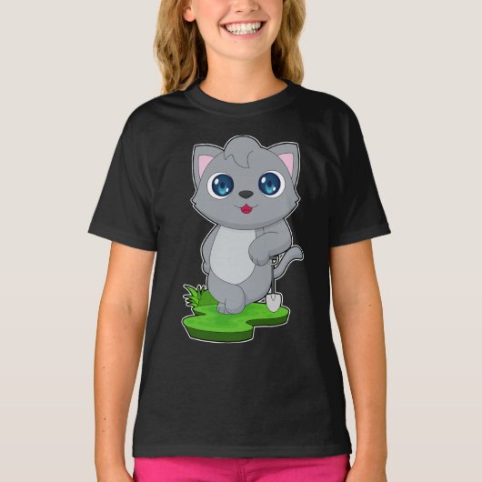 kattenschop t-shirt (Voorkant)