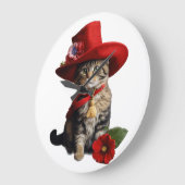 "Kattenspits: kattenwandklok" Grote Klok (Hoek)