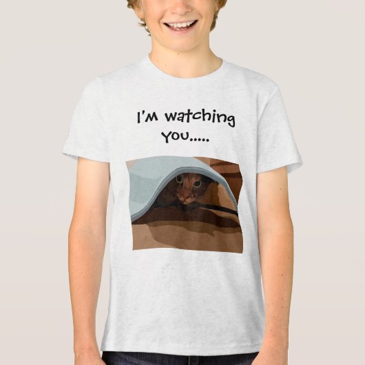 Kattenstalker T-shirt (Voorkant)