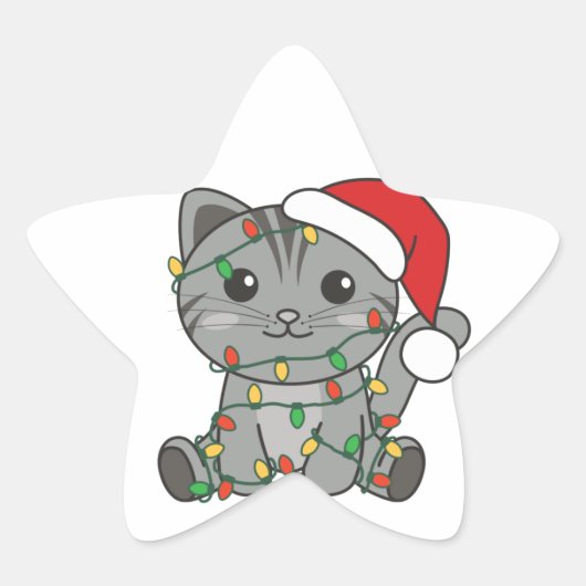 Kattenster Sticker (Voorkant)