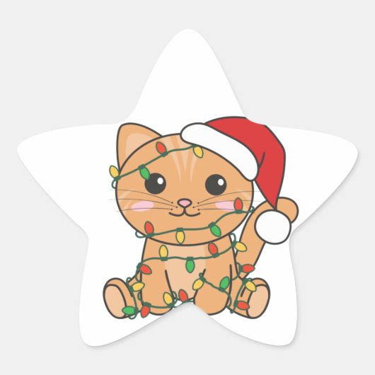 Kattenster Sticker (Voorkant)