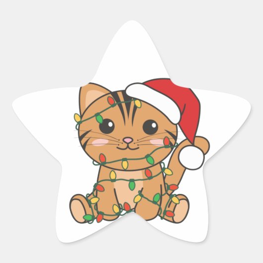 Kattenster Sticker (Voorkant)