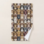 Kattentextuur Bad Handdoek (Handdoek)
